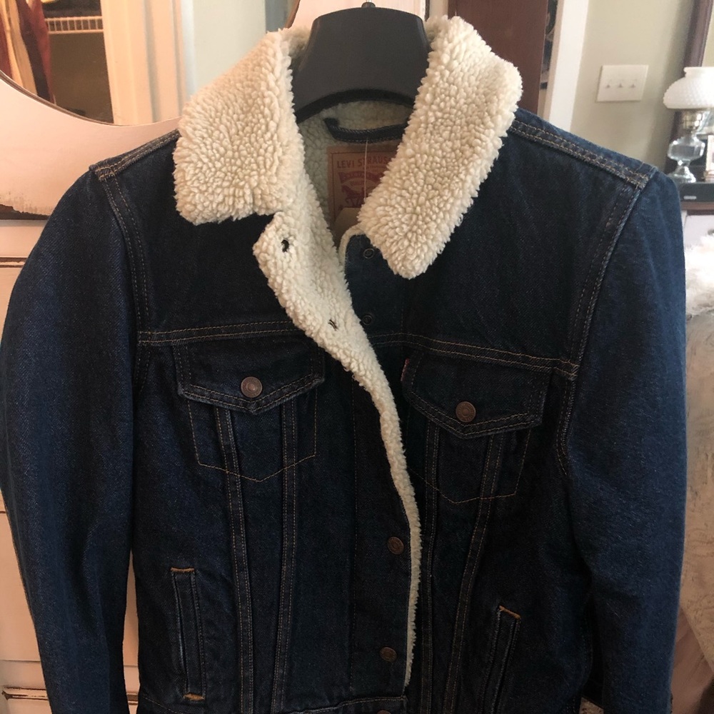 Levi’s Sherpa Lined Jean Jacket